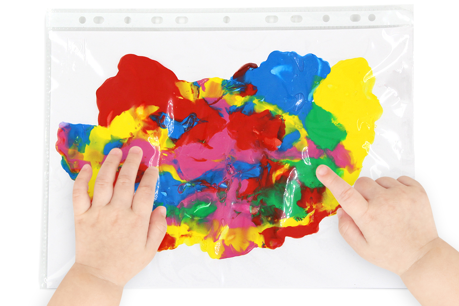 Coloriage Avec Rouleau à Peinture Pour Les Enfants