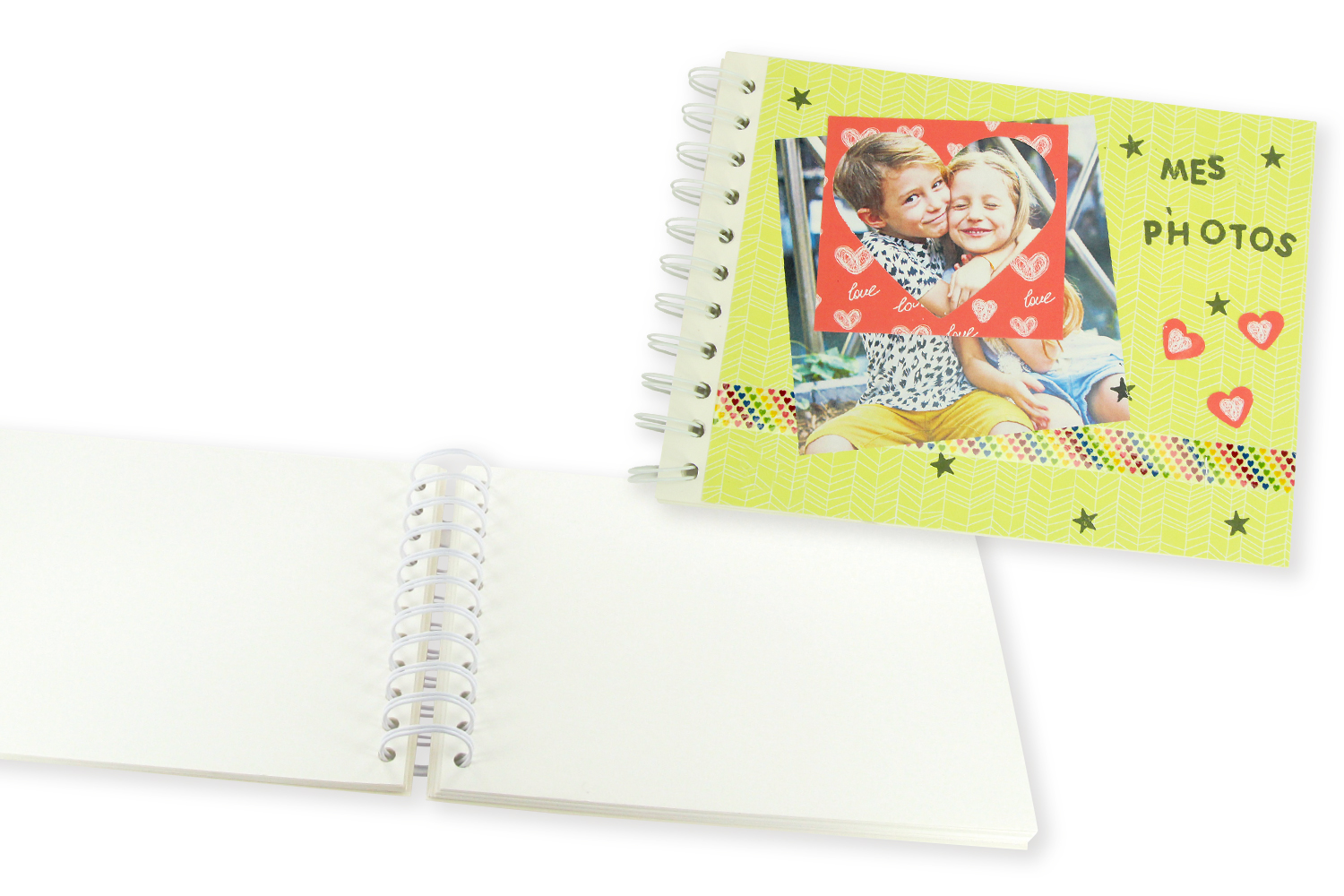 Boic Album Photo Scrapbooking 80 Pages Noir, DIY Traditionnel Scrapbook  Livre Souvenirs Albums, Avec 12 Stylos Métalliques, Cadeaux pour Bebe  Enfant Mariage Voyage Anniversaire (Jaune) : : Cuisine et Maison