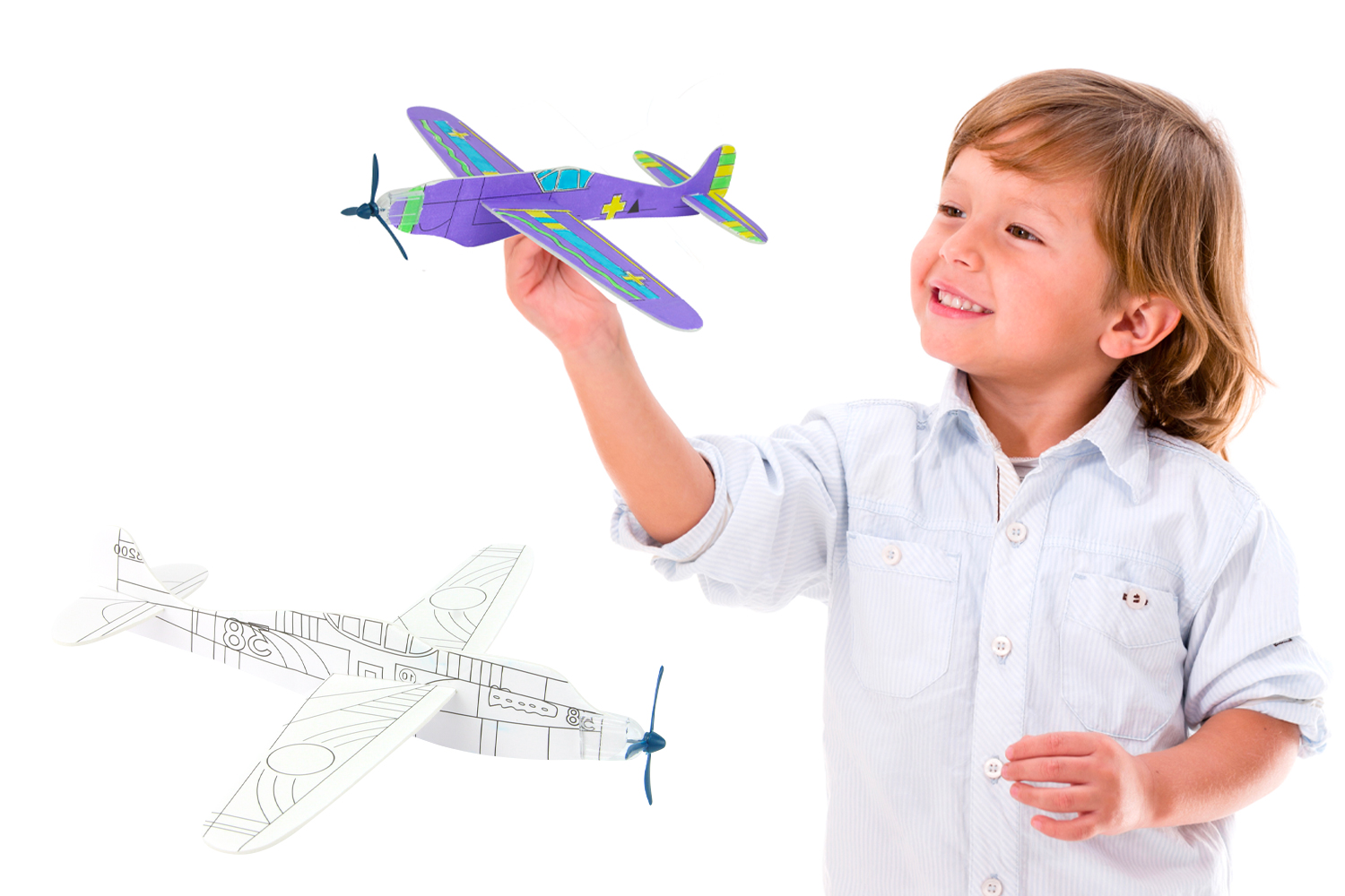 Les « chevaliers du ciel » font rêver les enfants en avion