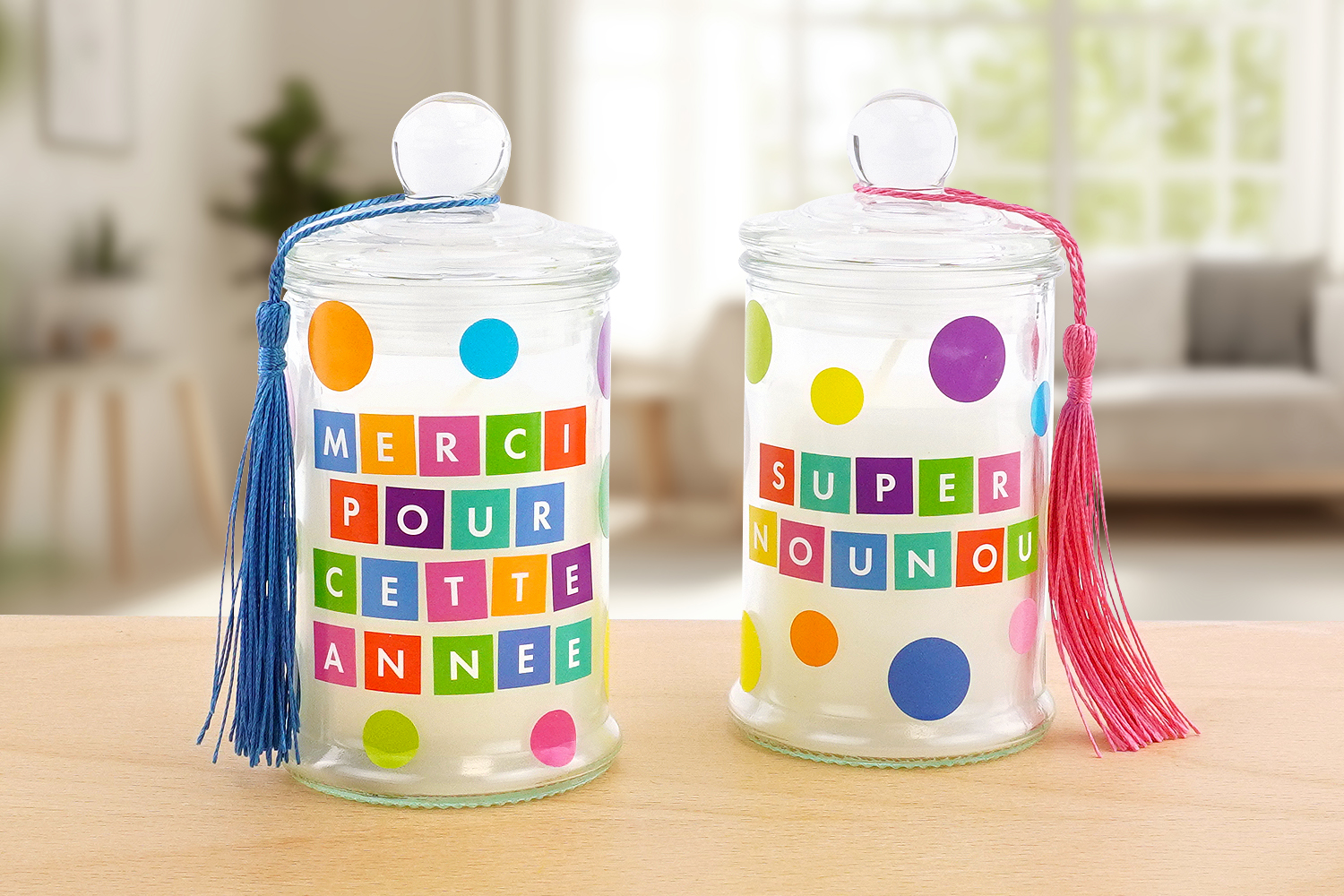 Bougie parfumée personnalisée