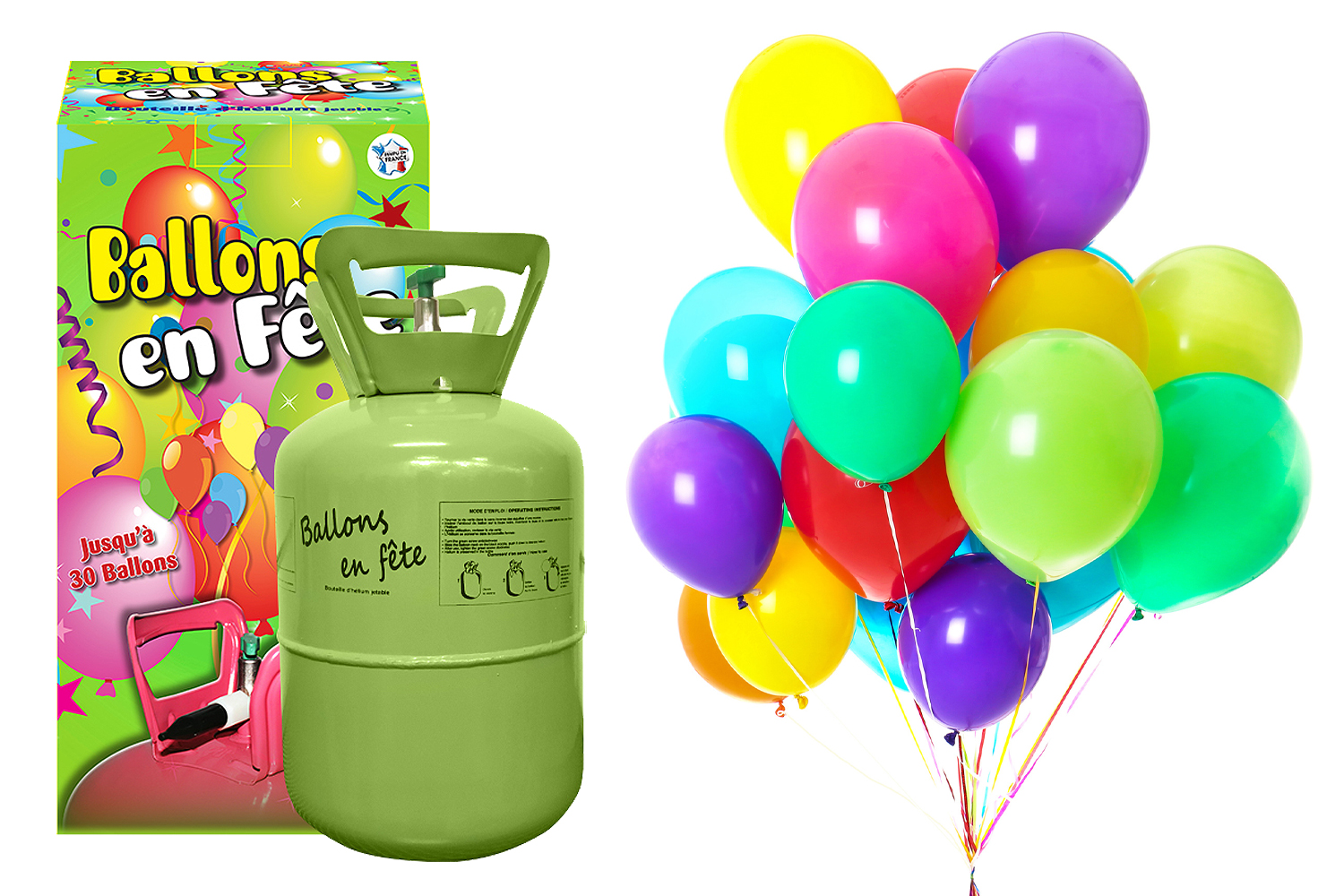Bouteilles hélium – Donnez des ailes à votre ballon !