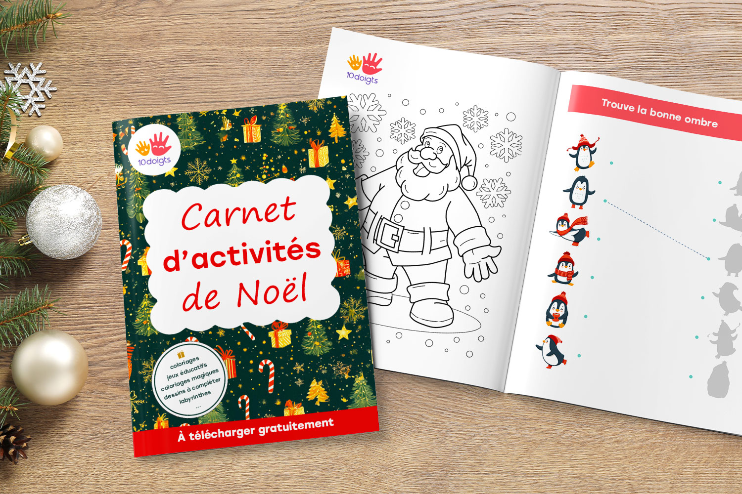 Carnet d'activités Noël