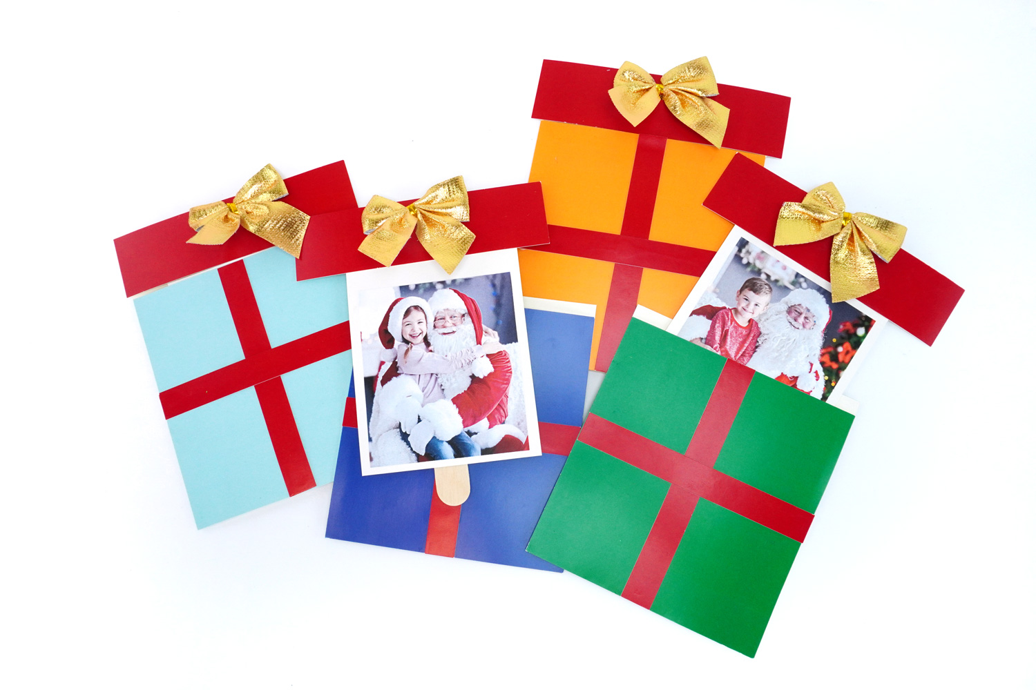 Lot de 3 étiquettes à coller sur paquet cadeau Anniversaire ou Noël · Motif  Arc-en-Ciel