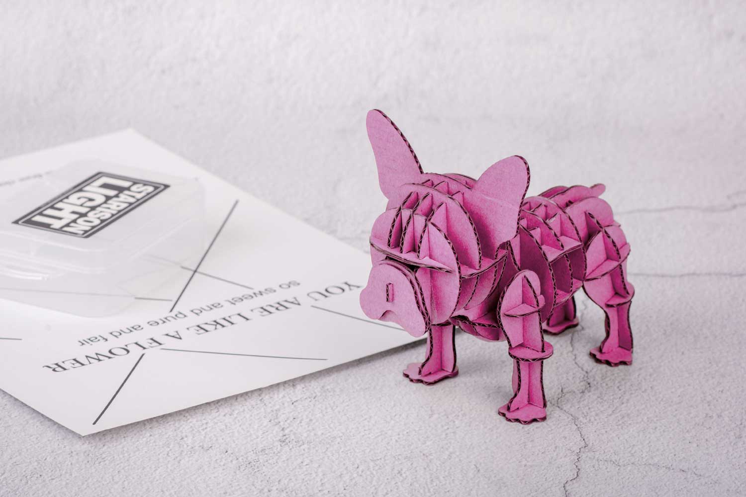 Maquette 3D à monter en carton - Papillon