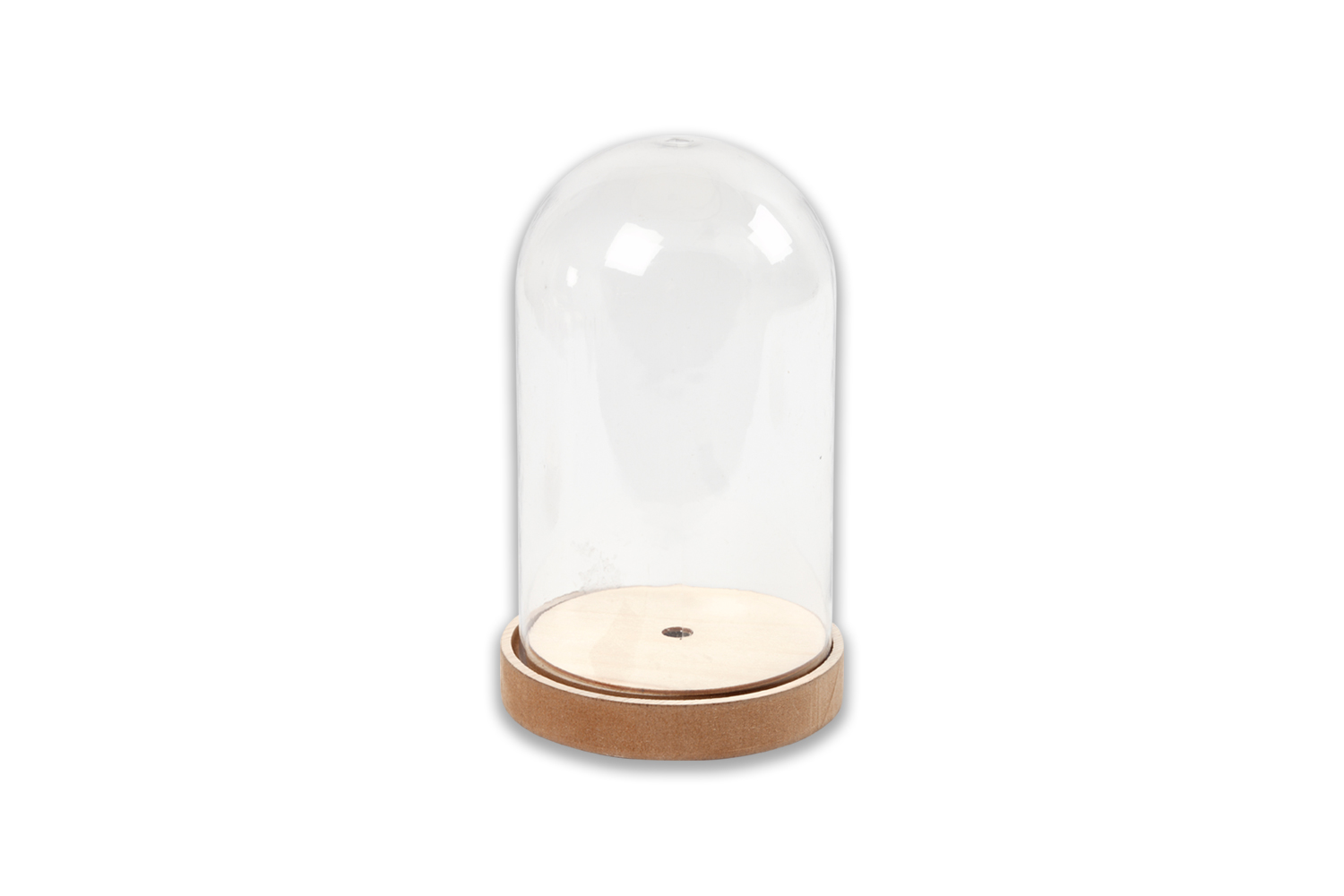 Globe en plastique transparent - Boule à neige, Cloche - 10 Doigts