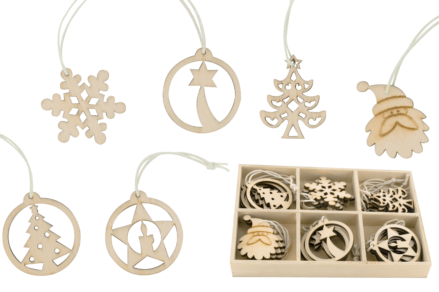 3 pièces Set de bijoux Noël avec arbre
