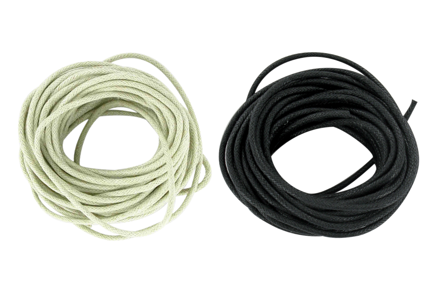 1 Mètre de fil élastique noir pour bracelet, collier ou masque Ø
