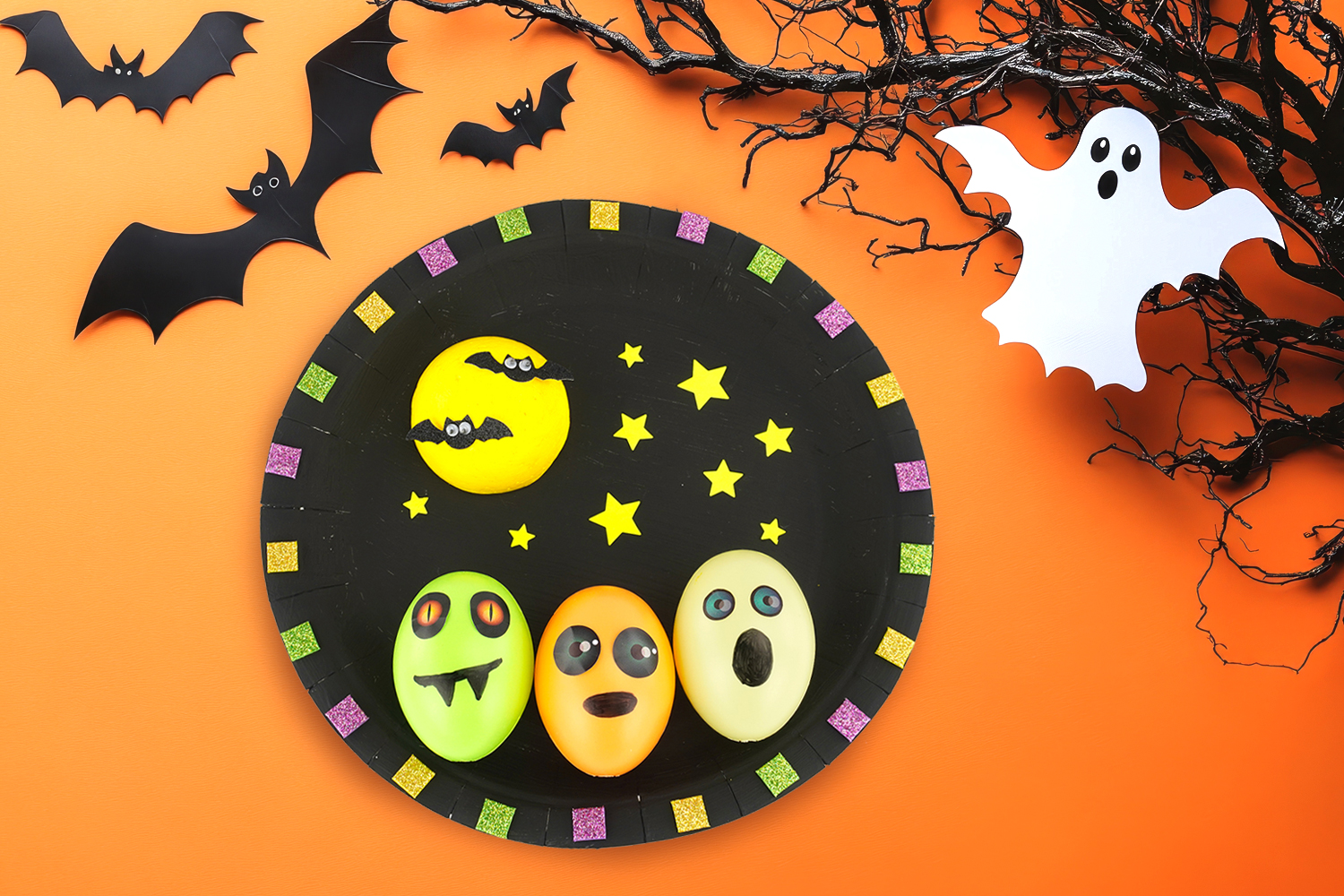 Tableau monstres d'Halloween