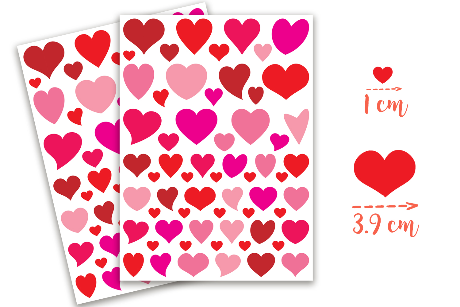Carnet de 20 bons d'Amour: v1-9  20 coupons en couleur à remplir