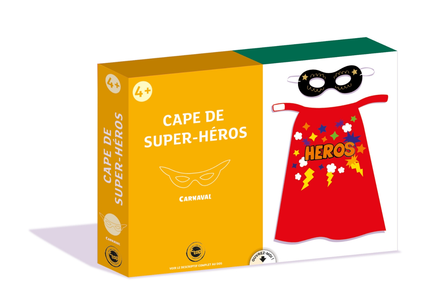Kit créatif pour créer un costume de super heros