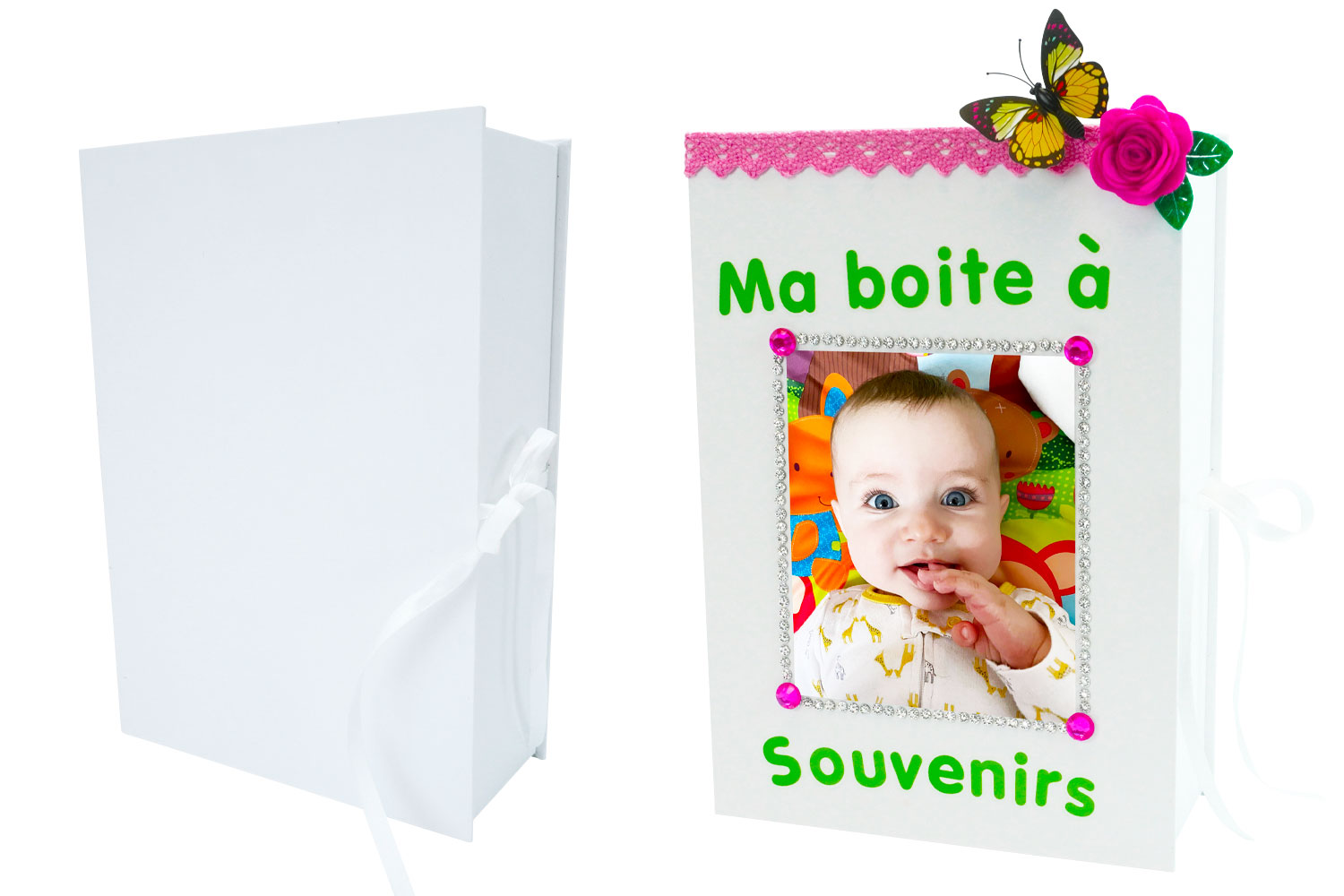 Livre pour bébé Broderie en boîte - (RETOUR DE COMMANDE - ARRIVÉE