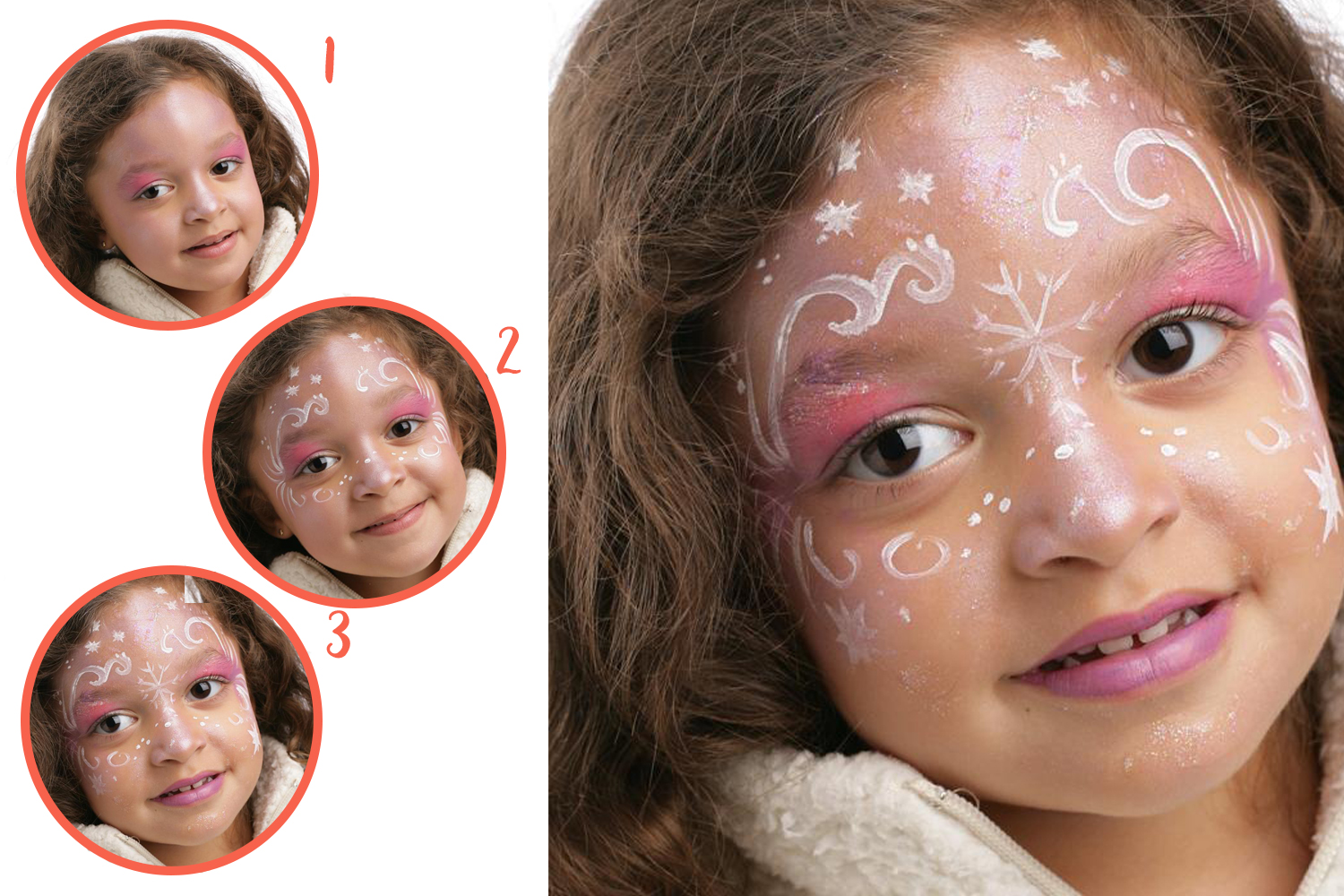 Maxi kit de maquillage enfant - 17 couleurs + accessoires