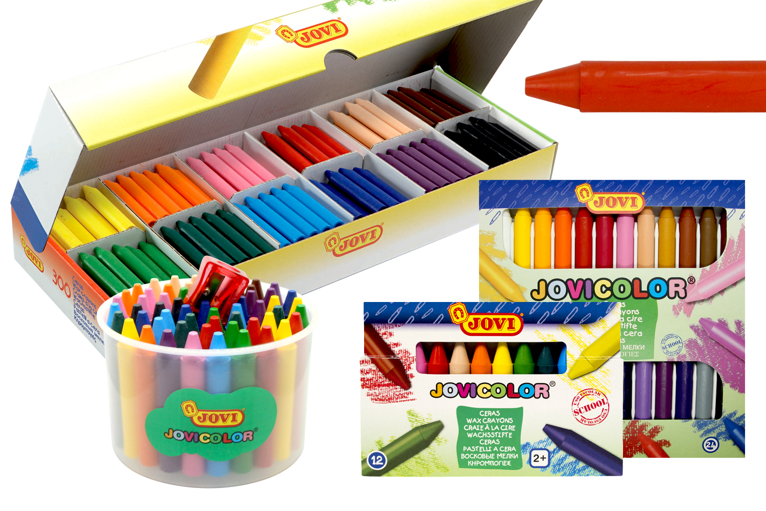 Mallette d'artiste pour débutant - Crayons cire - 10 Doigts