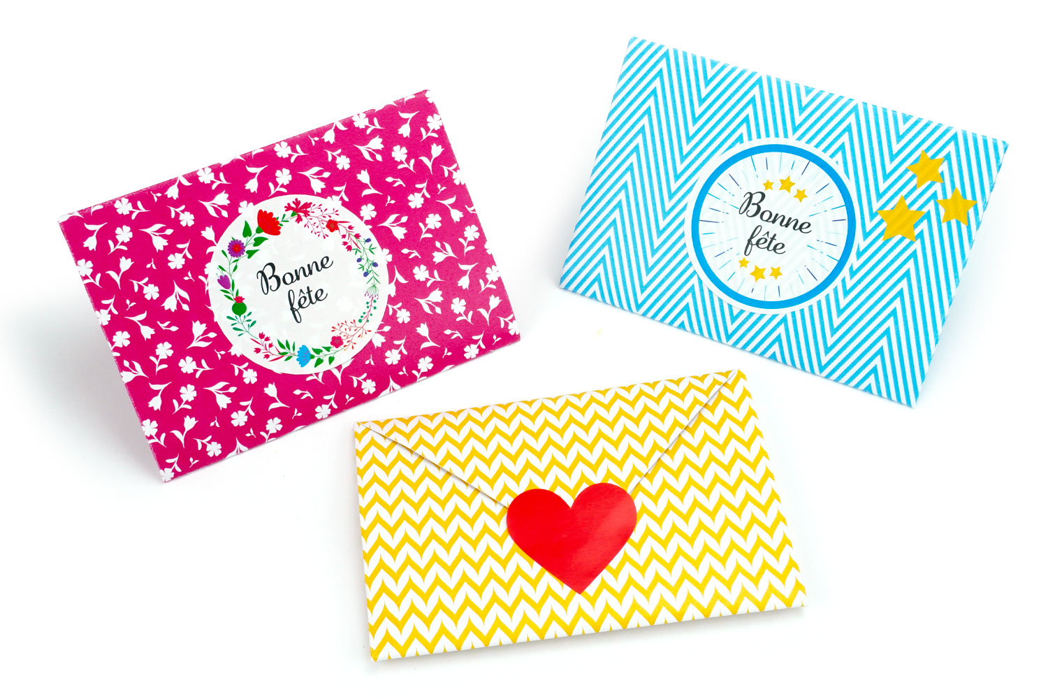 Carte + Enveloppe Merci Maîtresse Coeurs Multicolores - 16.3 cm pour  l'anniversaire de votre enfant - Annikids