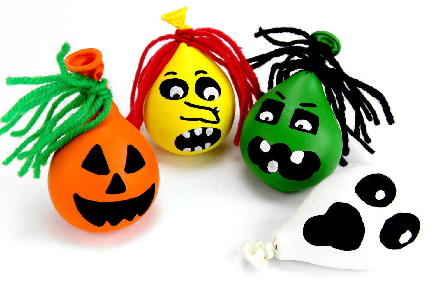 Monstres d'Halloween (balles anti-stress) - Tutos Halloween - 10 Doigts