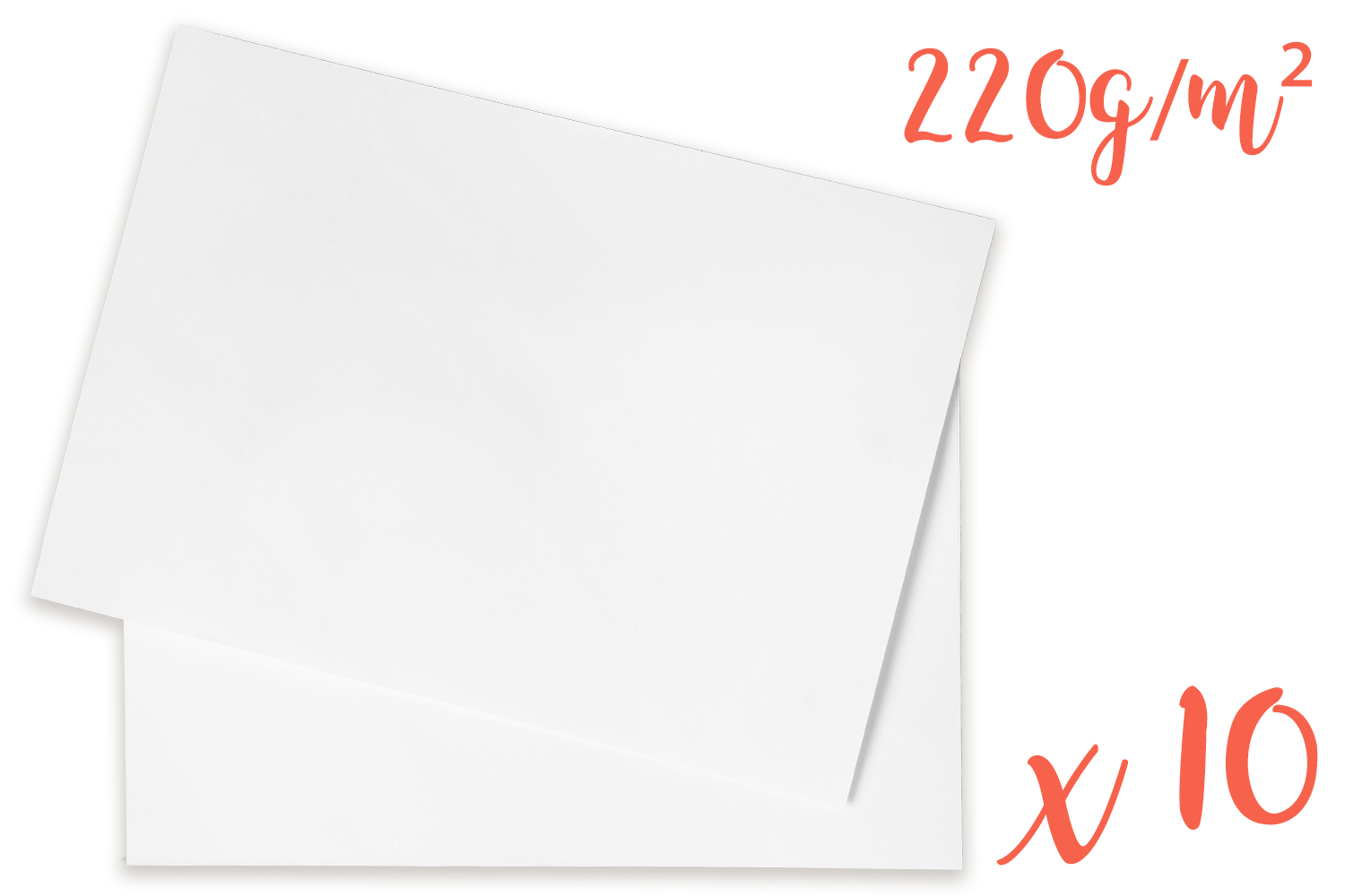Lot de papier crépon - Blanc cassé - 25 x 60 cm - 3 pcs - Papier