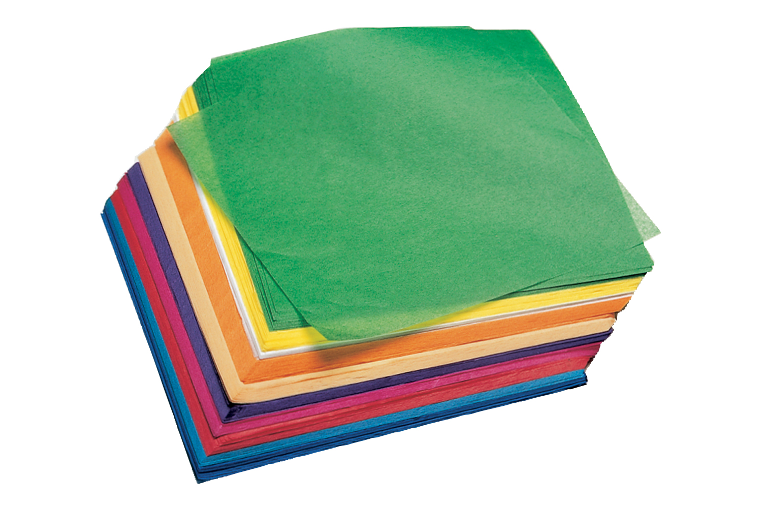 Papier de soie couleur sur