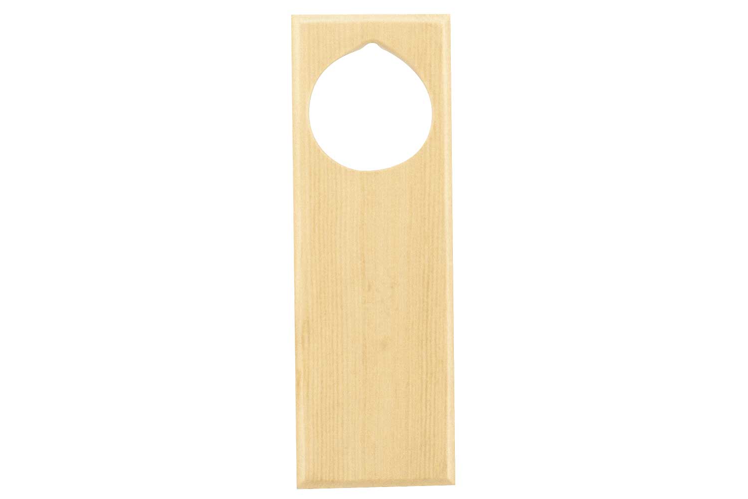 Plaque poignée de porte en bois à décorer - En Stock livraison rapide