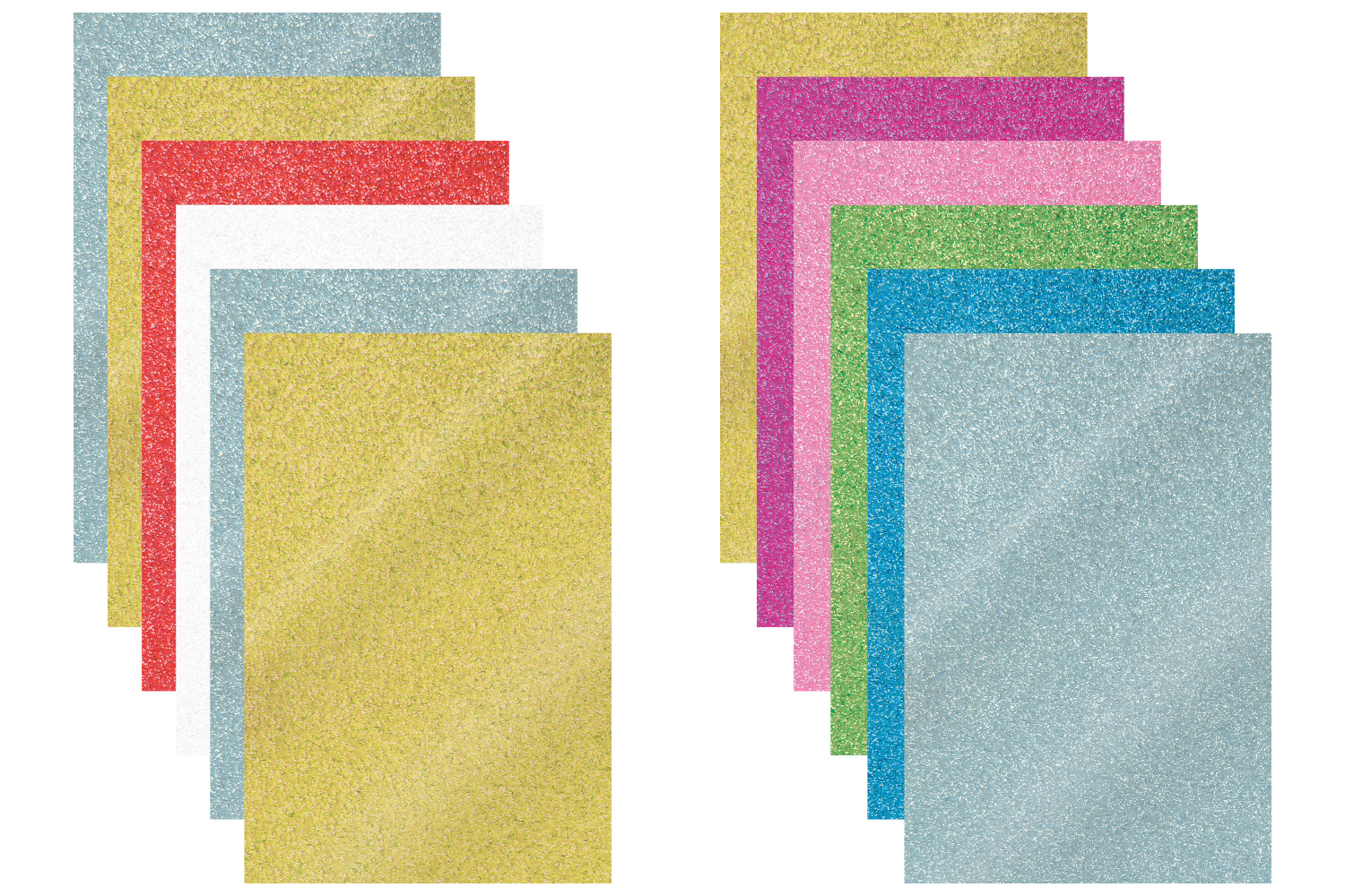 Acheter Lot de 10 feuilles de caoutchouc mousse A4 - plaques pastelles à  paillettes - Rico design En ligne