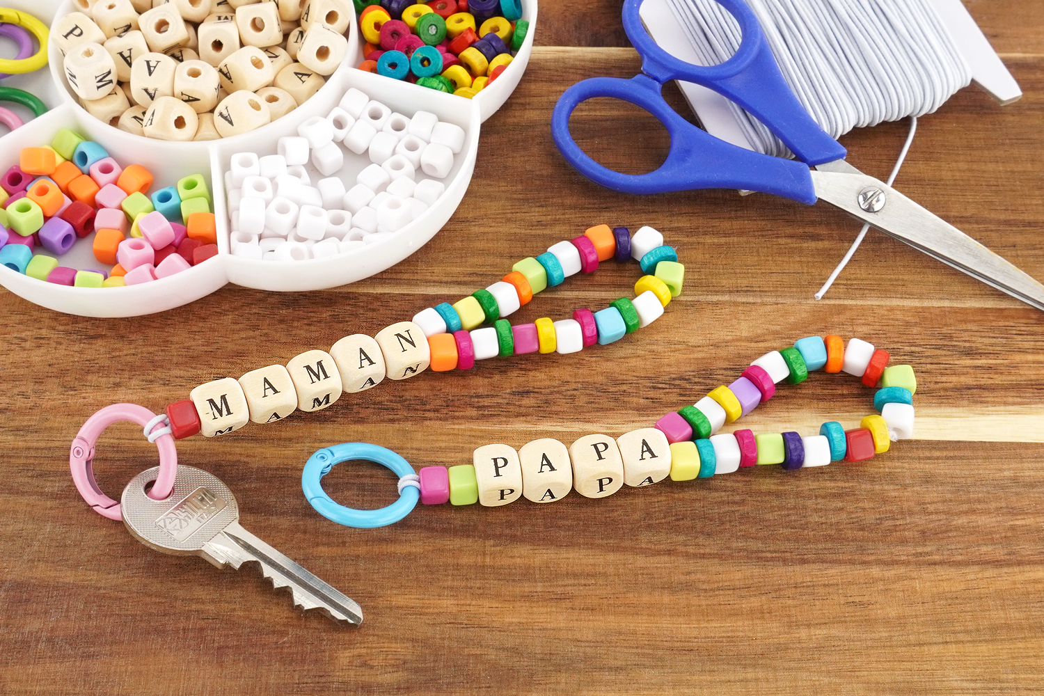 Porte-clés PAPA / MAMAN