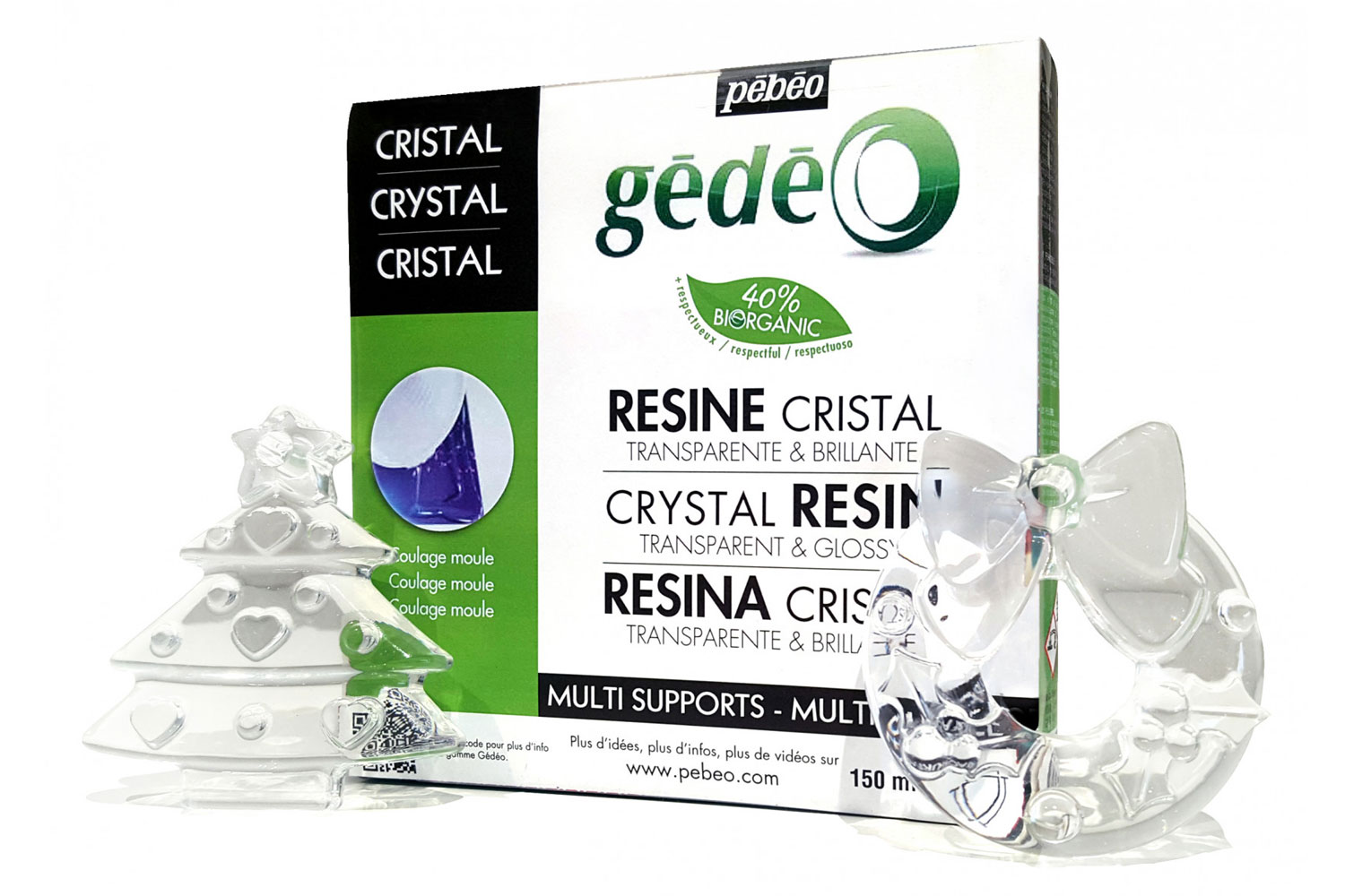 Kit résine Cristal Gédéo 150 ml