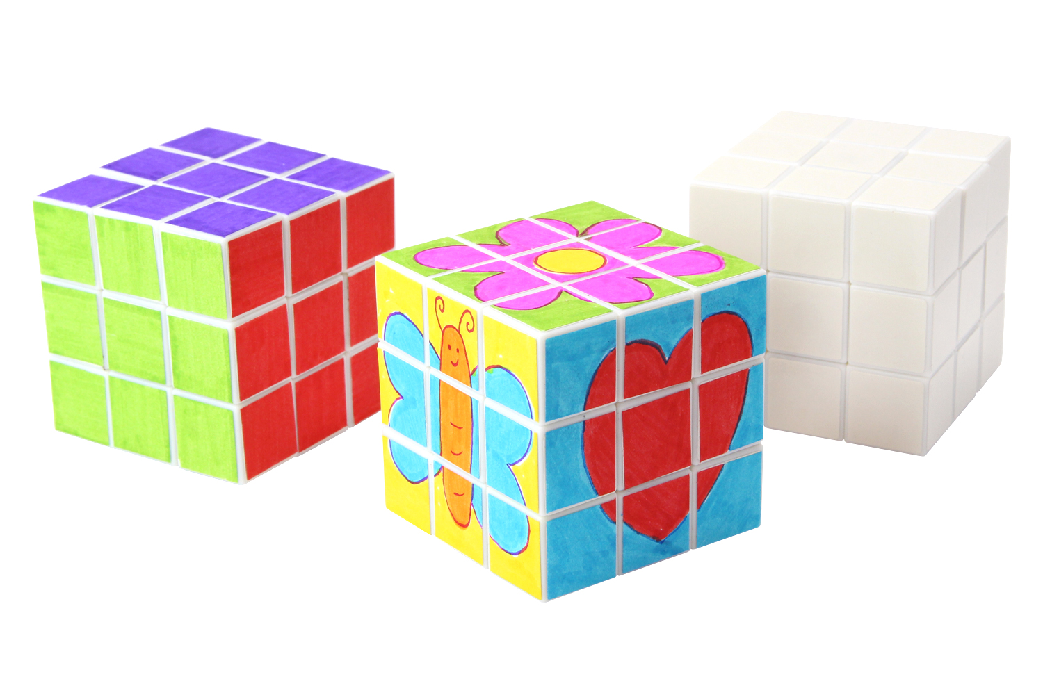 Contenant à dragées rubiks-cube