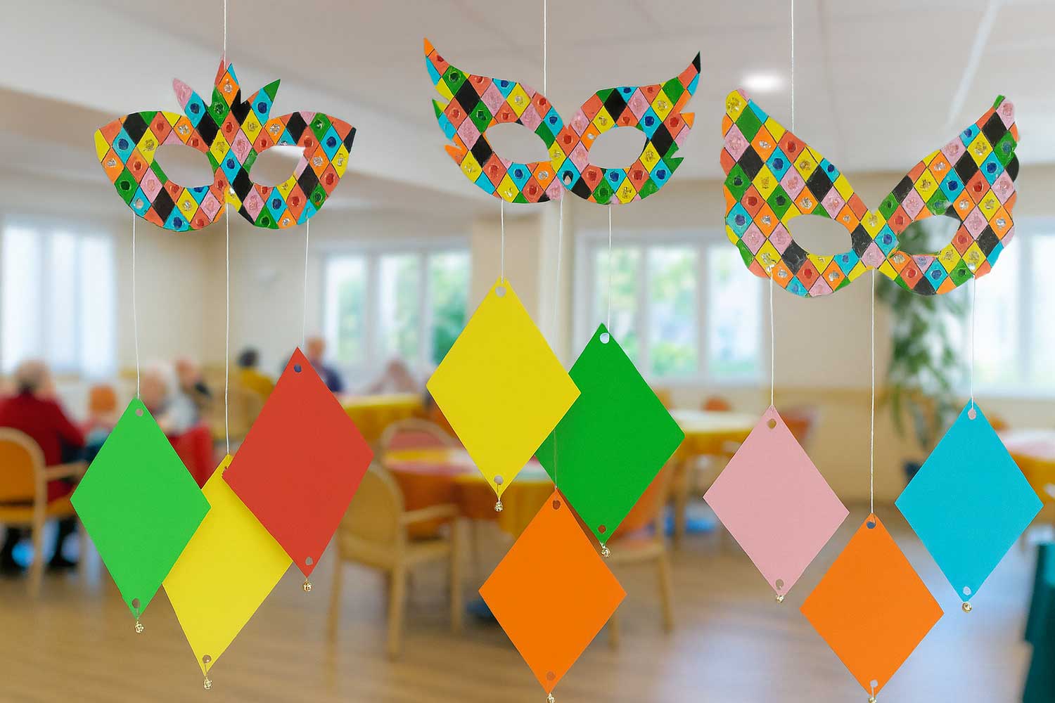 Suspensions arlequins